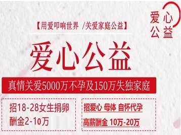 彭州捐卵助孕生子 爱心志愿者招募